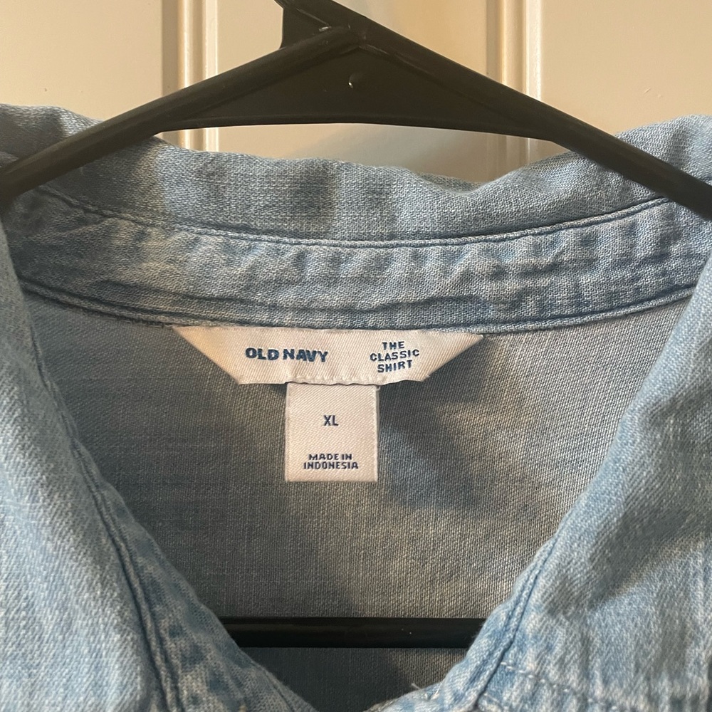 Chambray button up